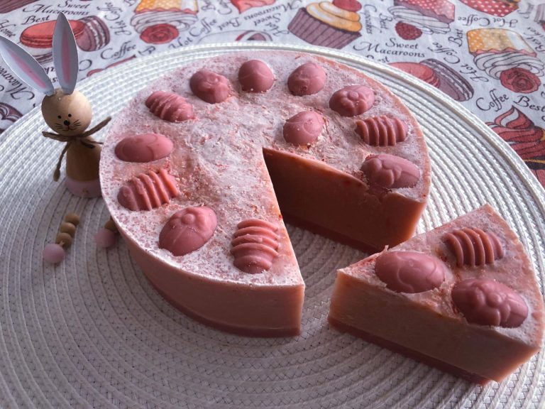 húsvéti szappantorta szeletelés